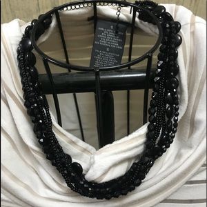 Premier jewelry black necklace with free bracelet